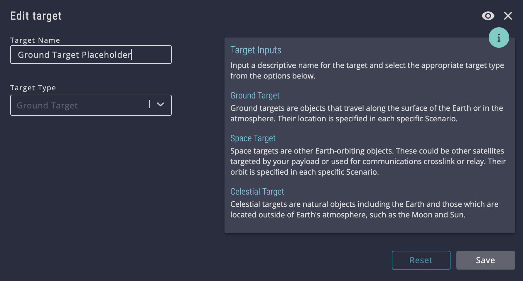 2. Add a ground target